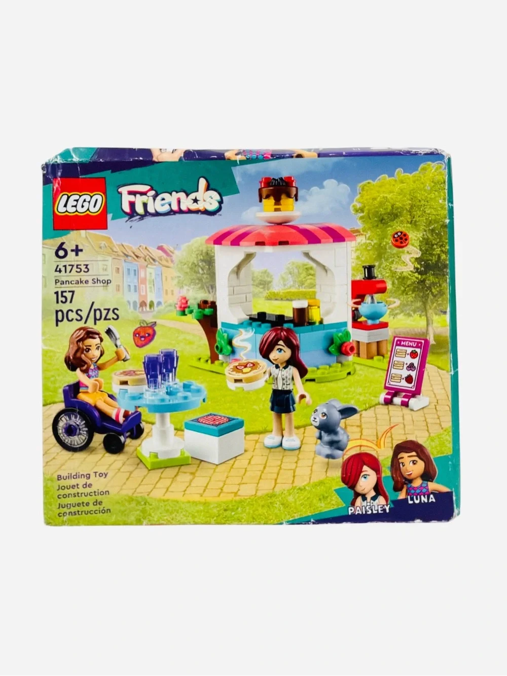 Lego 41753 Friends Sets: Pancake Shop 6+ 157 Pcs - New in Damaged Box